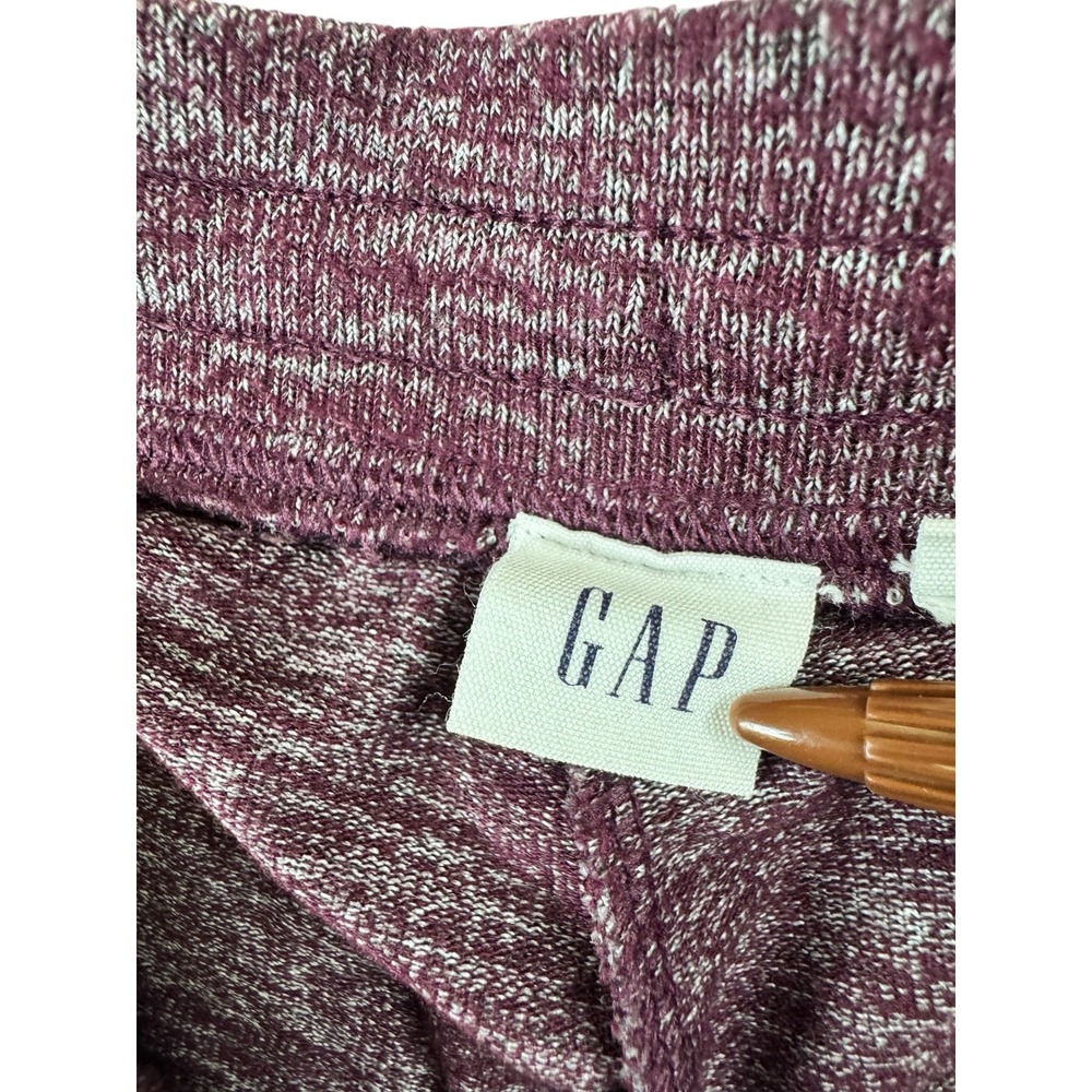 GAP Women’s Two-Piece Pajama Set in Heather Plum - Picture 10 of 10